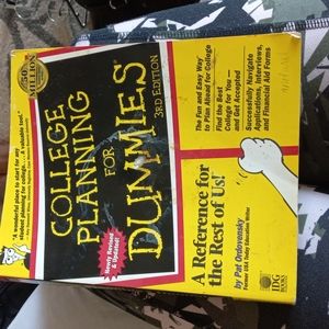 COLLEGE PLANNING FOR DUMMIES 3rd Edition Paperback Book Pat Ordovensky